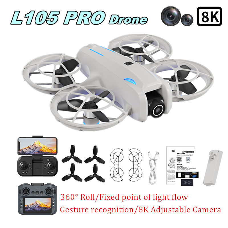 Drone Power Bank - Drone L105 PRO com Lente Dupla