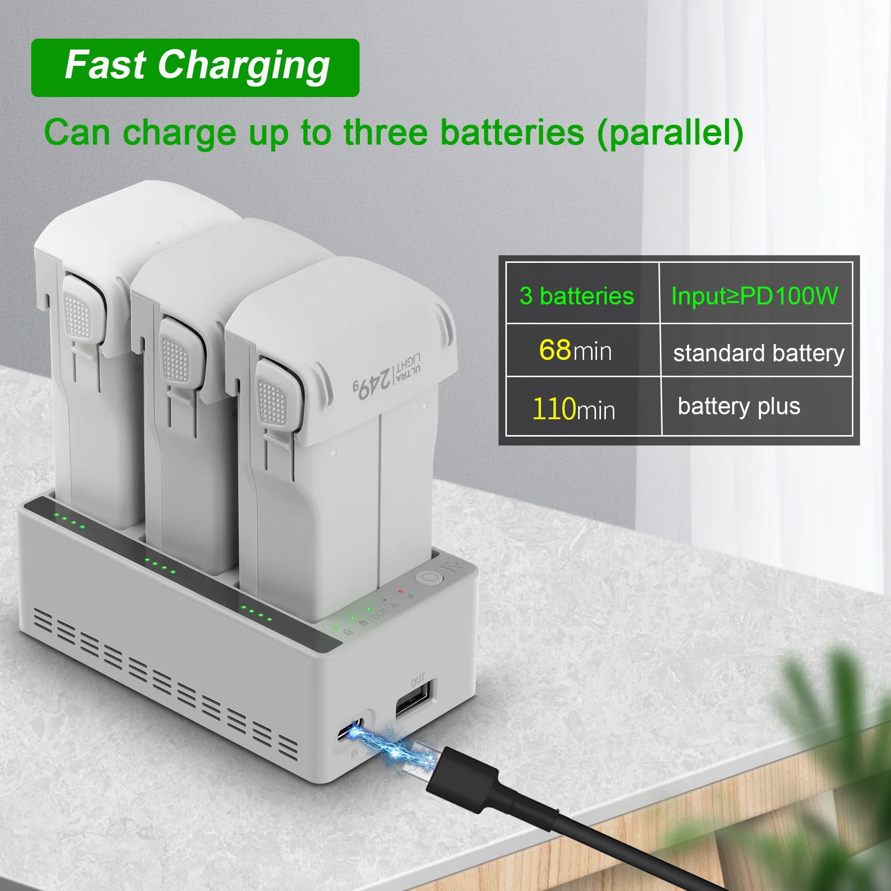 Hub de Carregamento para DJI L - Drone Charging Hub avaliação e preço