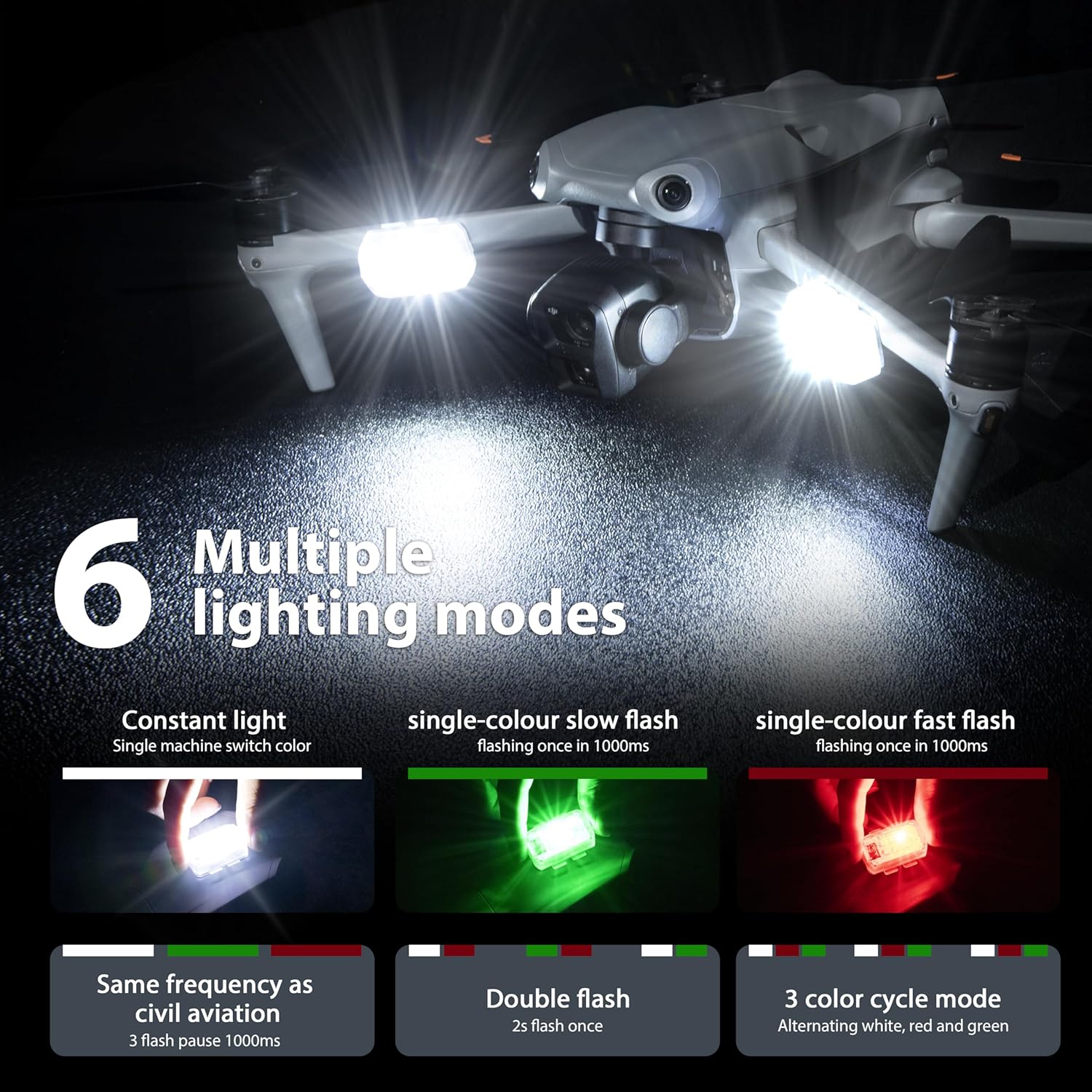 Startrrc drone luz estroboscóp - Drone Beacon Light avaliação e preço