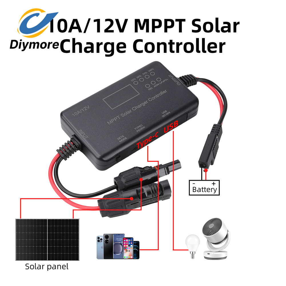 Controlador de Carga Solar MPP - Drone Solar Charger avaliação e preço