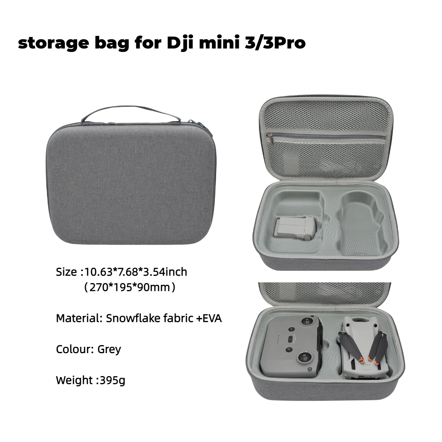Bolsa dura de eva para drone d - Drone Joystick Cover avaliação e preço